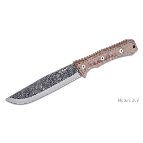 Couteau Condor Mountain Pass Camp Lame Acier 1095 Manche Micarta Etui Cuir Salvador CTK28357HC
