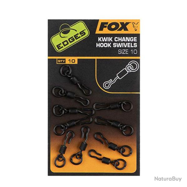 Edges Kwik Change Heli Swivels Fox 10