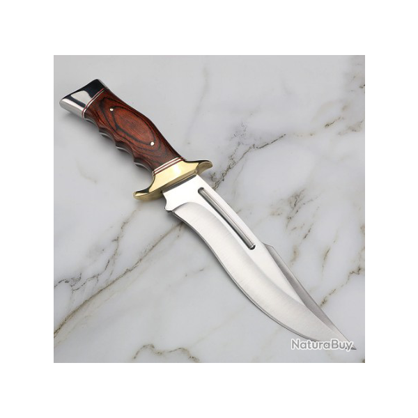 Magnifique couteau de camping- chasse - survie - Garantie  vie