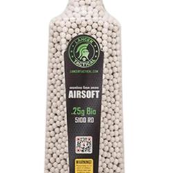 Billes Airsoft 6mm BIO 0.25g x 5100 en bouteille