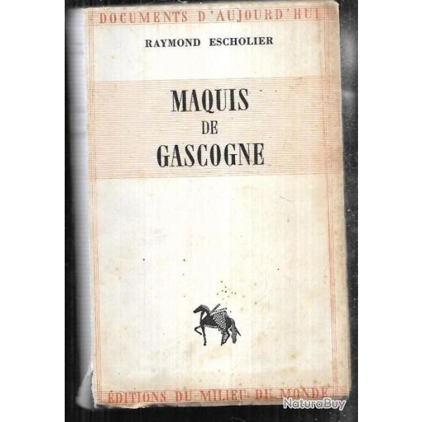 maquis de gascogne de raymond eschofier