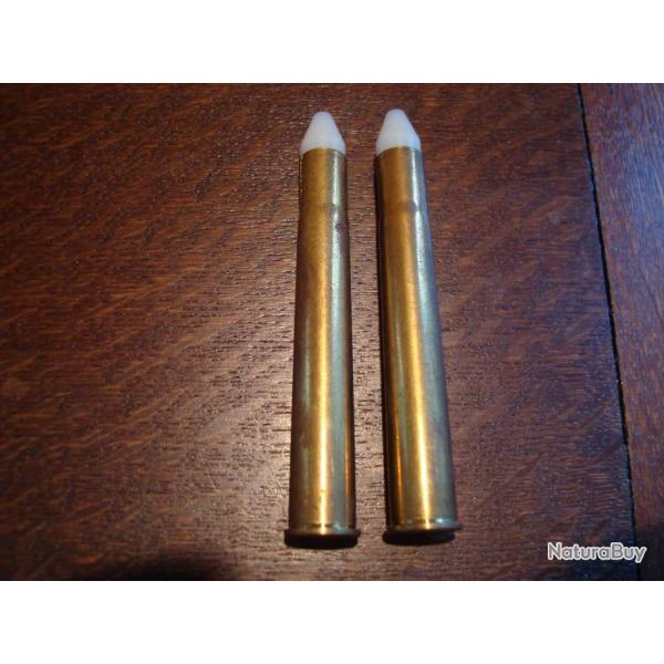 Lot 2 cartouches: 9,3x74r R:"sologne"  balles plastique .