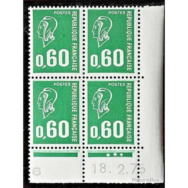 Type Marianne de B�quet - Coin Dat� - Neuf  - 18/02/1975