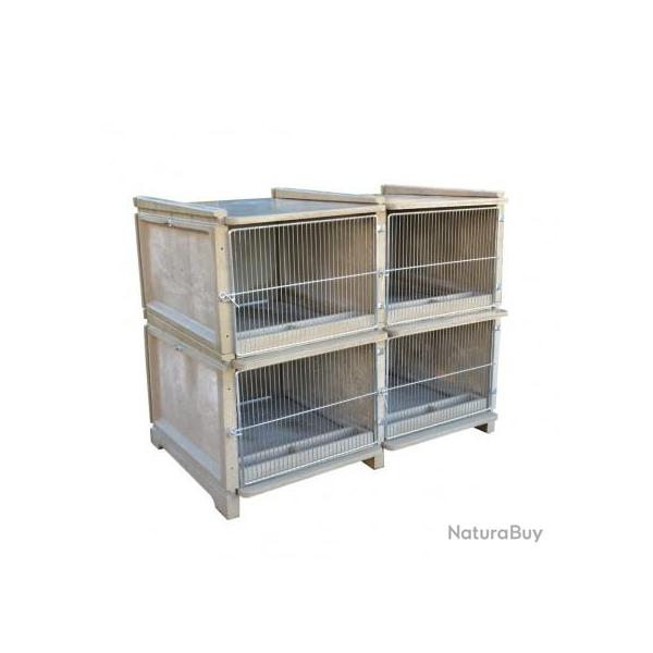 Clapier BETON x9 clapier elevage lapin lievre clapier b�ton arm� clapier solide 13CL