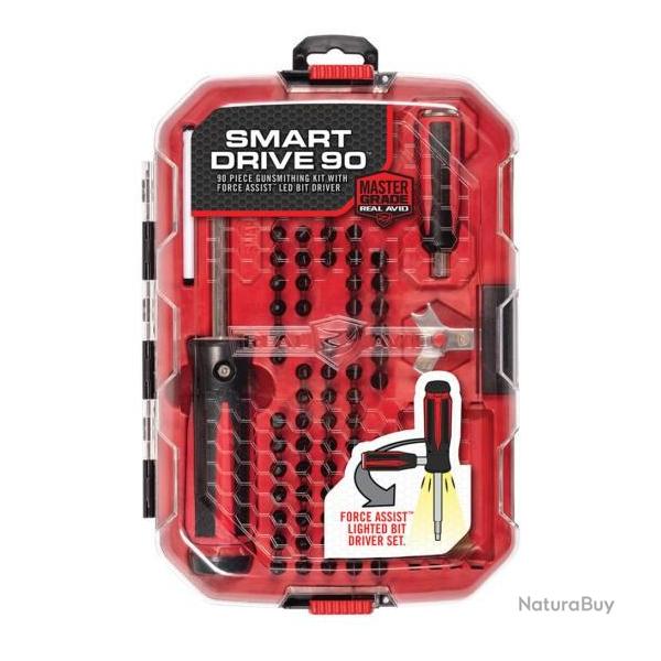 Tournevis armurier + set d'embouts Real Avid