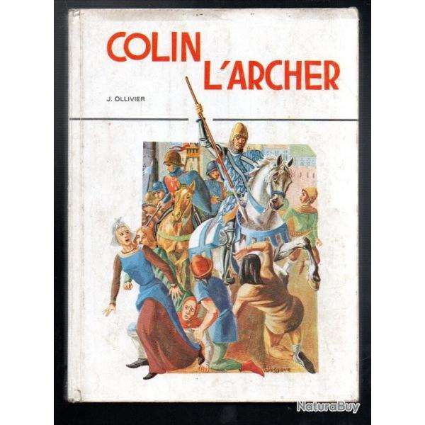 colin l'archer de jean ollivier roman historique moyen age