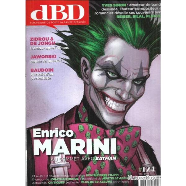 dBD 121  124 l'actualit de toute la bande dessine  soit 4 numros