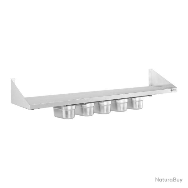 �tag�re range �pices - 5 x 1/9 GN - 90 cm acier inoxydable 14_0003172