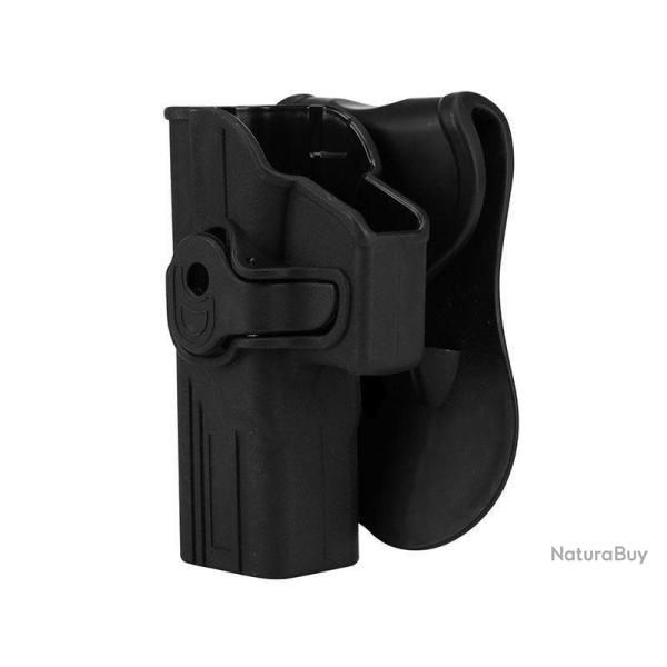 Holster rigide Quick Release pour Glock 17 Gaucher. TAN