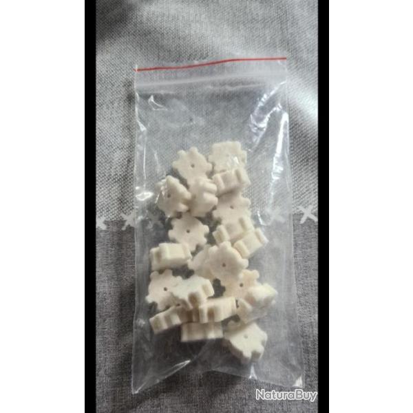 Patchs de nettoyage nettoyage chambre AR15 - cal. 223 / 5.56 - Pack de 20 unit�s (reste 12 produits)