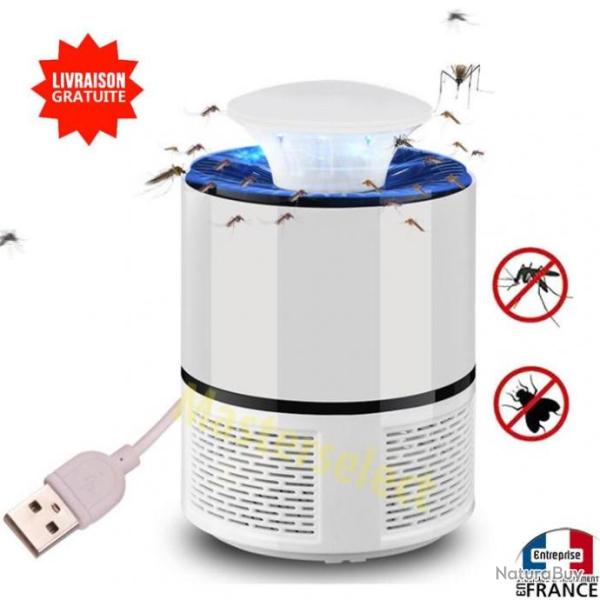 Lampe uv pi�ge � moustiques efficace sans tuer Blanc