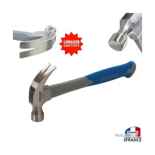 Marteau arrache-clous avec manche en fibre de verre