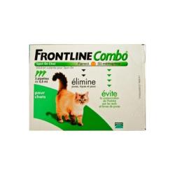 FRONTLINE COMBO CHAT 3 PIPETTES DE 0.5ML