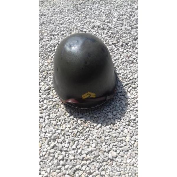 CASQUE FRANCAIS MODELE 1951 GRADE DE SERGENT