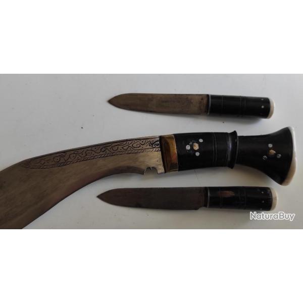 Couteau ethniqueKukri gurkha d origine n�palaise