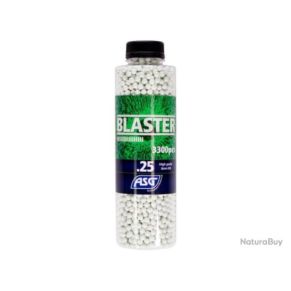 BILLES 0.25G BLASTER - 3300 PCS. ASG