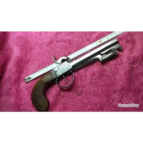 PISTOLET COUP DE POING A PERCUSSION A BAIONNETTE