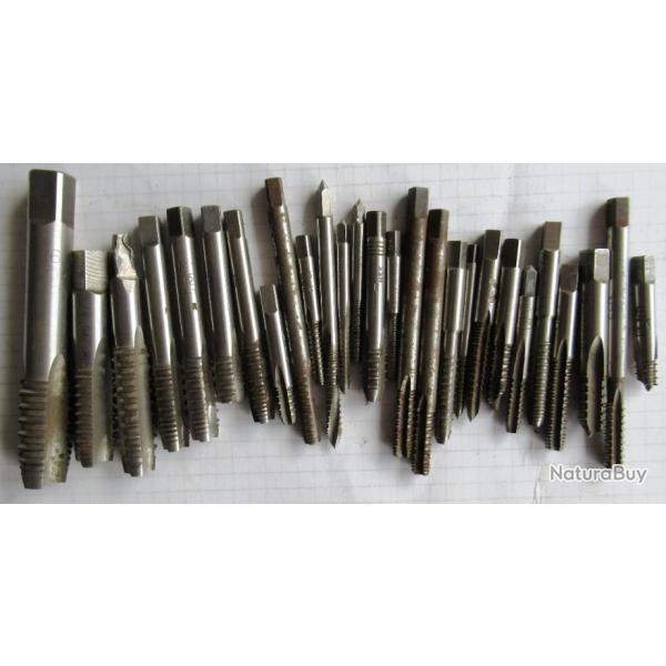 lot de tarauds au pas altern�