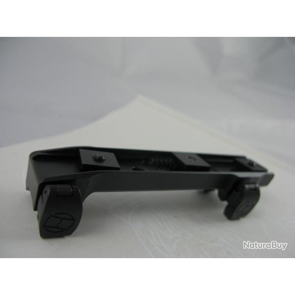 Montage de lunette HMS SAMO pour arme Blaser avec rail weaver/Picatinny long  BH=17 mm