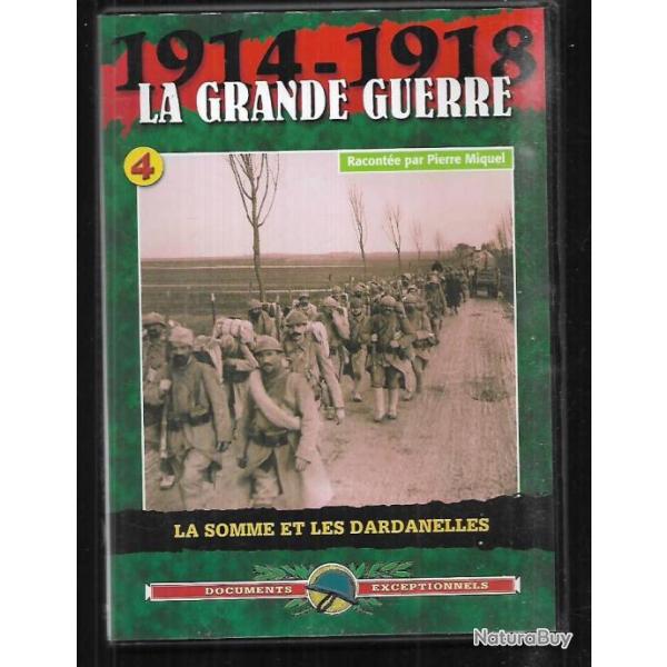 1914-1918 la grande guerre , vol 4 la somme et les dardanelles dvd