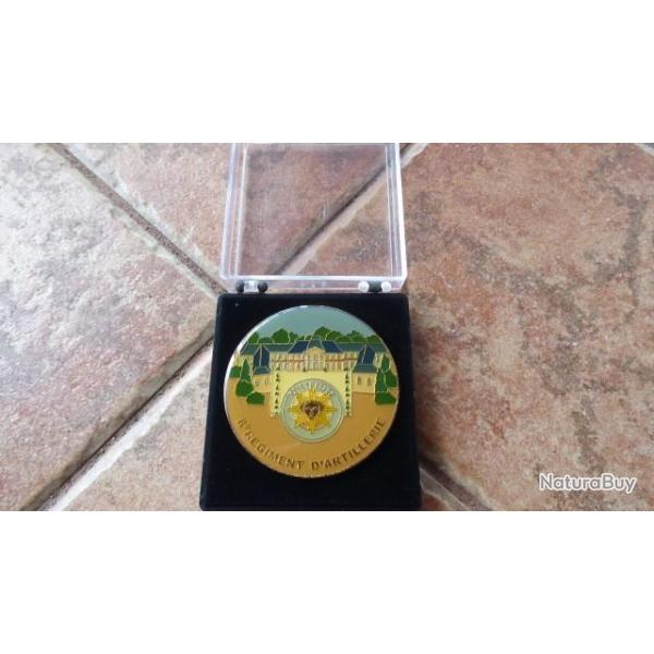 PETIT LOT 8 RA ARTILLERIE AUSTERLITZ INSIGNE VIDE POCHE ET GROS COIN EMAILLE REGIMENT DISSOUS