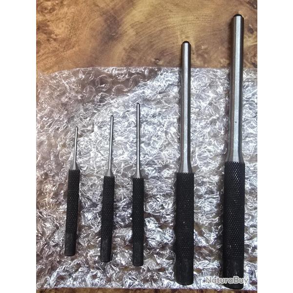 5 chasses goupilles pour pistolets et armes longues (restes 1 produit)