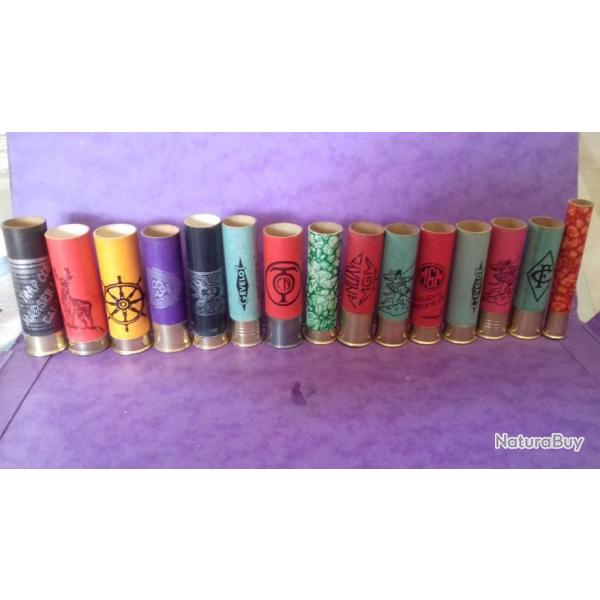 LOT DE 15 DOUILLES ANCIENNES JAMAIS CHARGEES  POUR COLLECTIONNEURS N�4