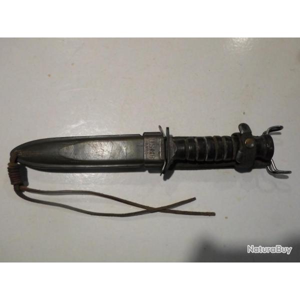 POIGNARD US M3 CAMILLUS AVEC FOURREAU USM8 BM.CO