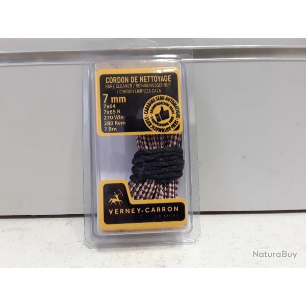 6798 CORDON DE  NETTOYAGE POUR DIVERS CALIBRE 7MM NEUF VERNEY CARRON