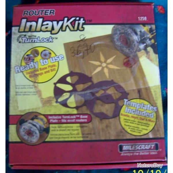 KIT DE DECORATION POUR REALISER FACILEMENT DE MAGNIFIQUES DECORS A LA DEFONCEUSE !!!