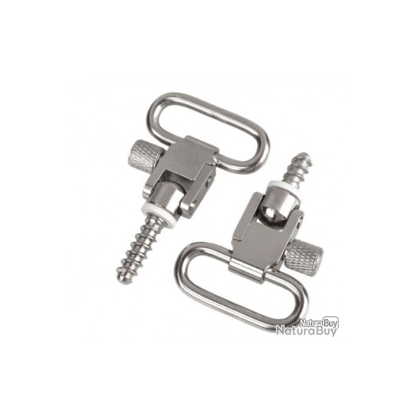 Grenadi�res Attache rapide Bretelle Fusil Carabine Couleur Argent