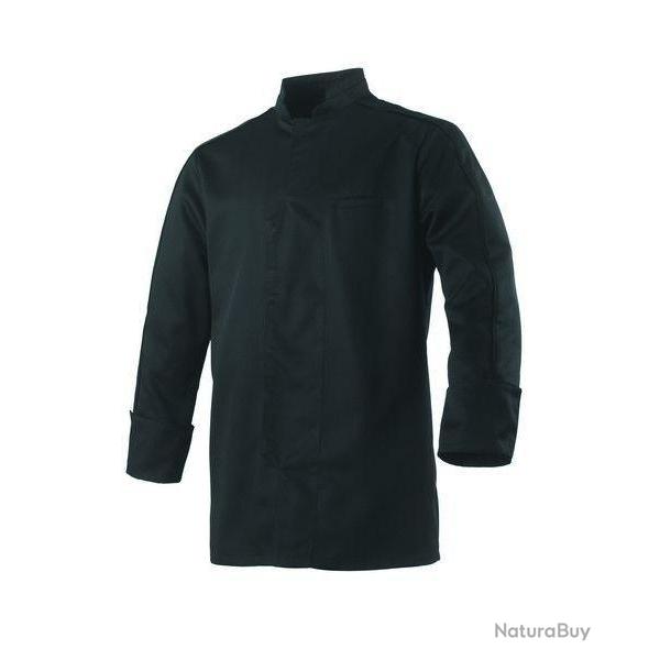 Veste de cuisine mixte � manches longues Robur BERGAME Noir 2 / S
