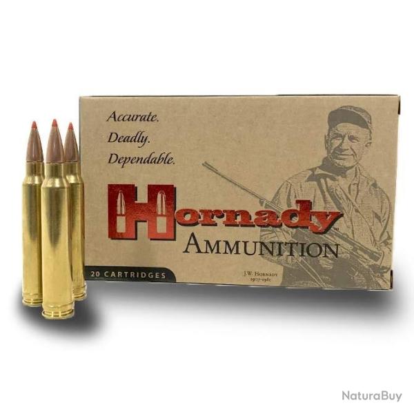 Munitions HORNADY calibre 300 Win Mag SST 180gr - 11.7g x20