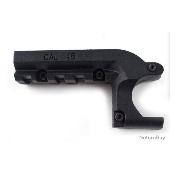 Adaptateur rail Picatinny pour Colt 45 1911.