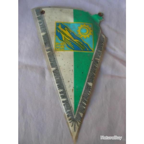 WW2/POSTWAR FRANCE RELIQUE FANION DU C.I.T 160 FRANCAIS EN ALGRIE 1947/1962
