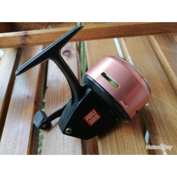 Moulinet � tambour fixe capot� ABU 503 parfait �tat