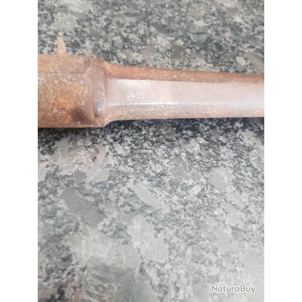 canon de fusil gras en calibre 24