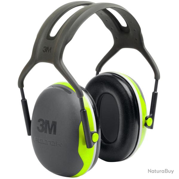 Casque anti bruit X4A,gris/n�on vert
