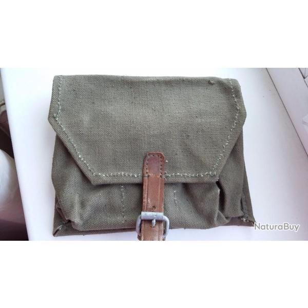 Pochette, porte chargeur grenade 3 compartiments ARM�E ROUGE 1953 URSS