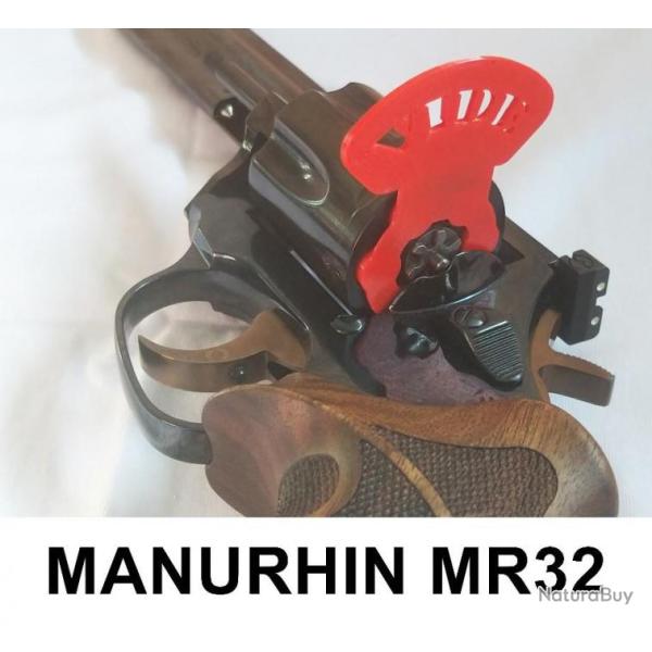 Drapeau t�moin chambre vide pour revolver Manurhin MR32