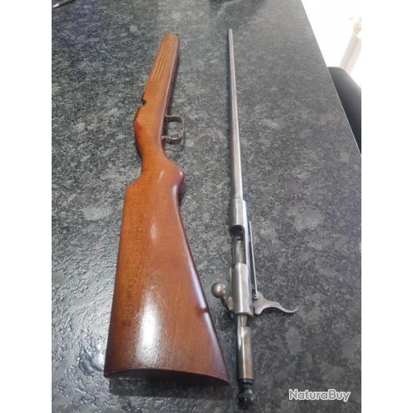 carabine ancienne en 9mm modifi�