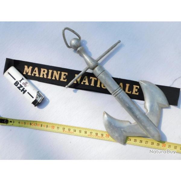 ANCIENNE QUILLE LIBERATION SERVICE MILITAIRE MARINE NATIONALE  + RUBAN BACHI