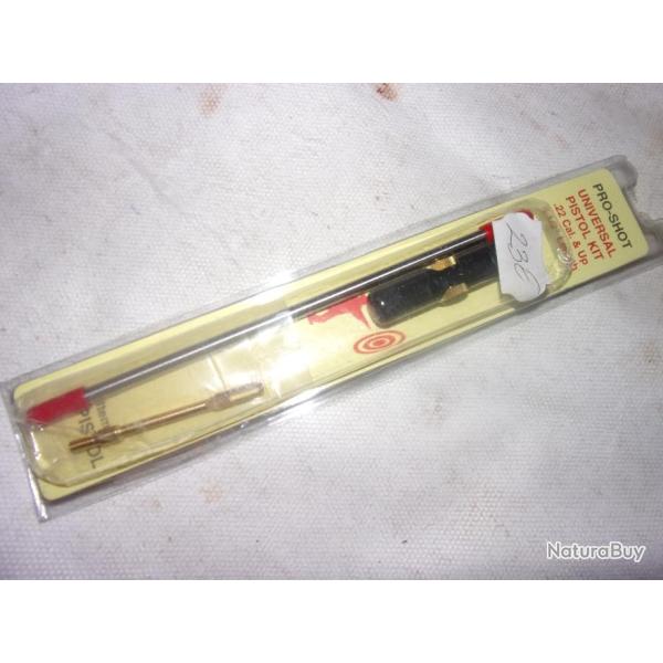 baguette de nettoyage pour arme de poing