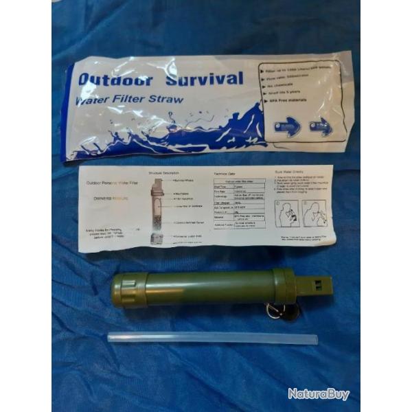 Purificateur d'eau, Randonn�e Survie