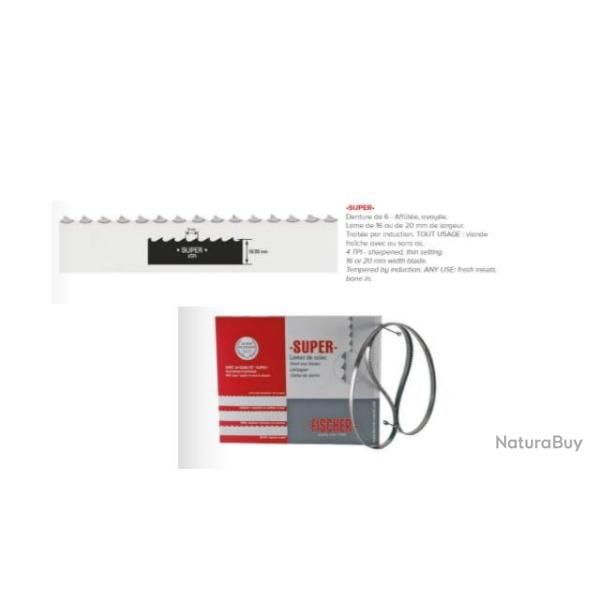 Lames pour scie � ruban Fischer qualit� "Super" 20mm