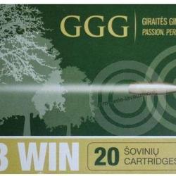 Boite de 20 munitions 308 Win . SBT 180gr 11.66g GGG SIERRA x20