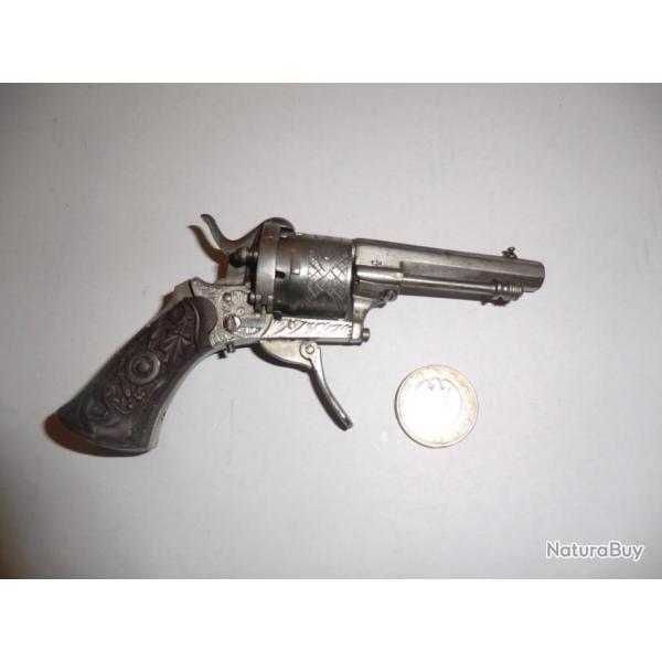rvolver miniature systme lefaucheux 6 coups 5mm