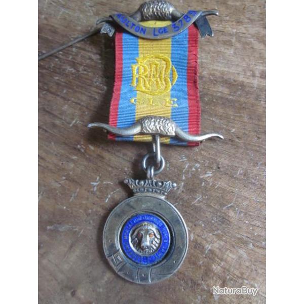 MEDAILLE FRANC MACONNIQUE / AULTON / Lce  3789  SILVER