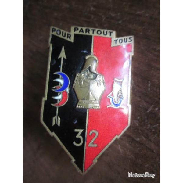 INSIGNE GENIE : 32�me BG / MARDINI  5 rue chapon paris