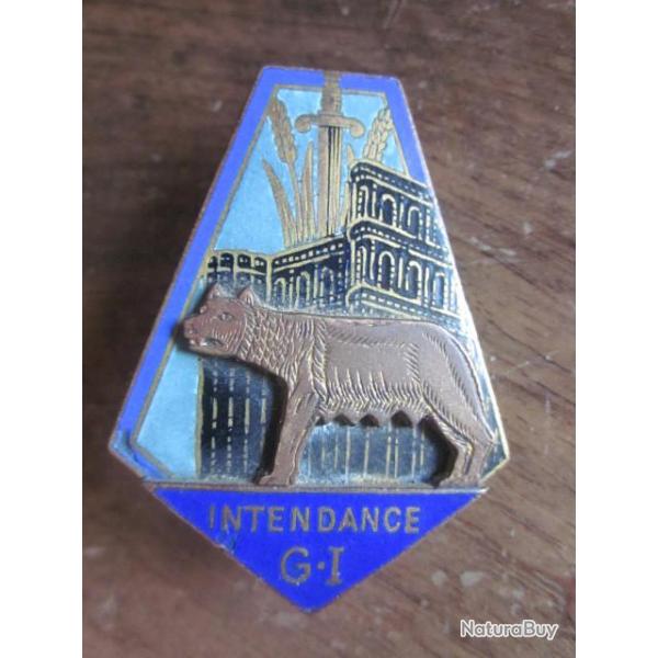 Insigne Groupe d instruction de l Intendance / G 905 DRAGO PARIS NICE